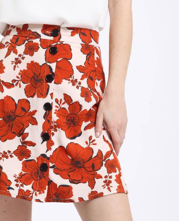 Jupe fleurie pimkie top