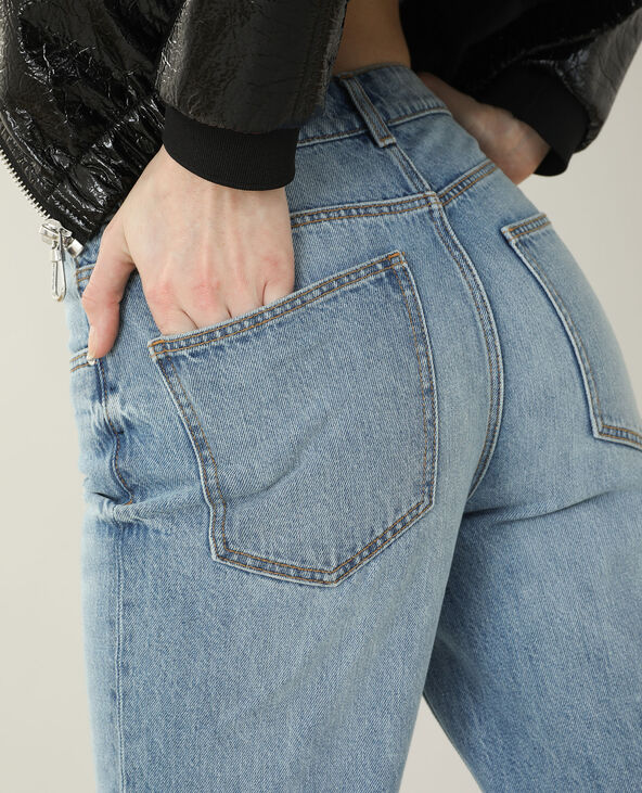 Jean mom bleu - Pimkie
