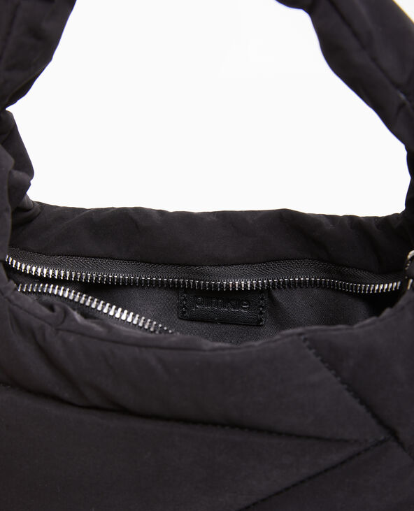 Sac effet matelassé porté épaule noir - Pimkie
