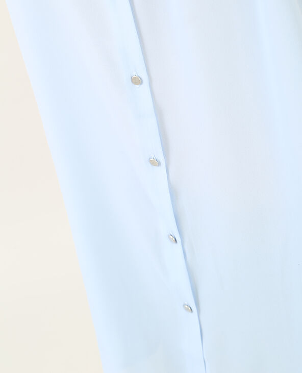 Top fluide bijoux bleu - Pimkie