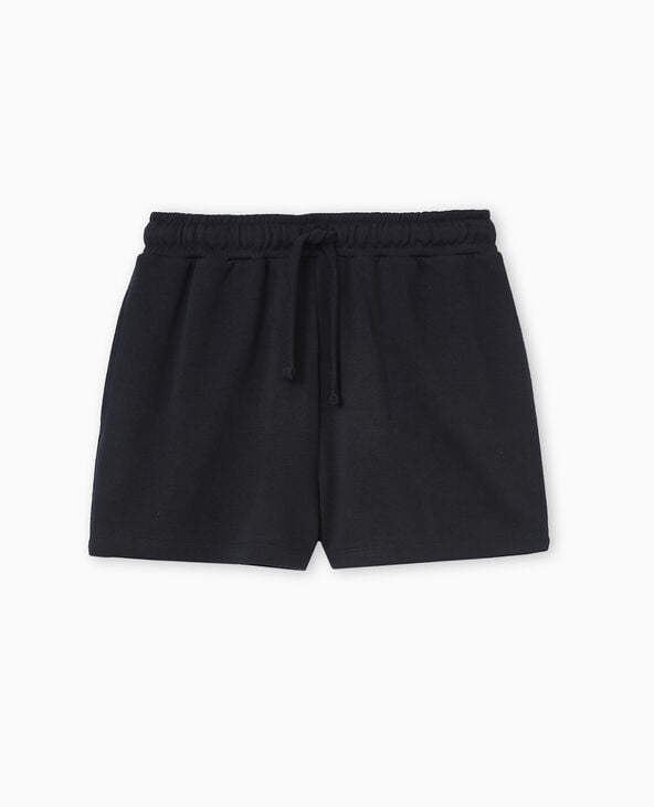 Short en molleton noir - Pimkie