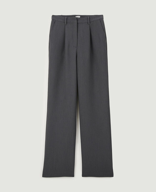 Pantalon droit city gris foncé - Pimkie
