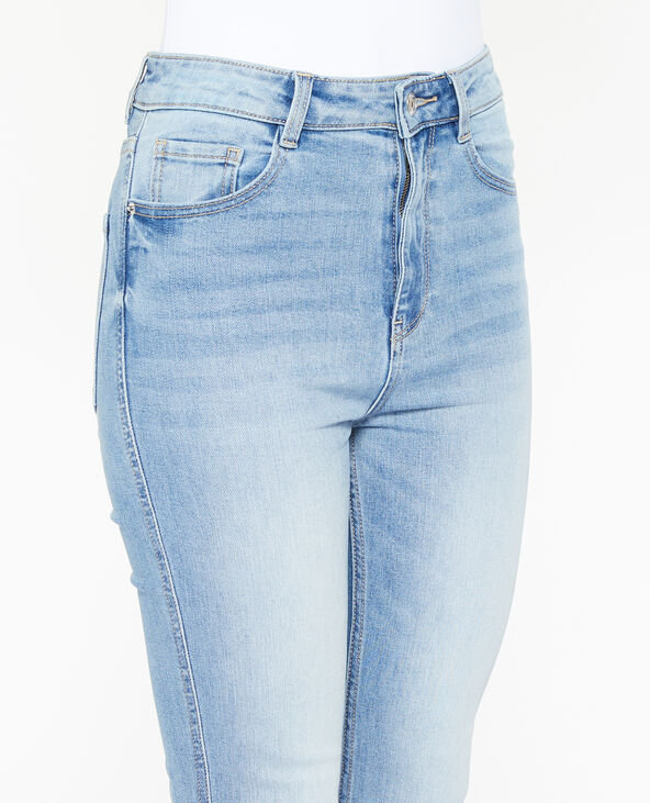 Jean flare taille haute bleu - Pimkie