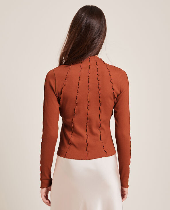 Top coutures apparentes orange - Pimkie