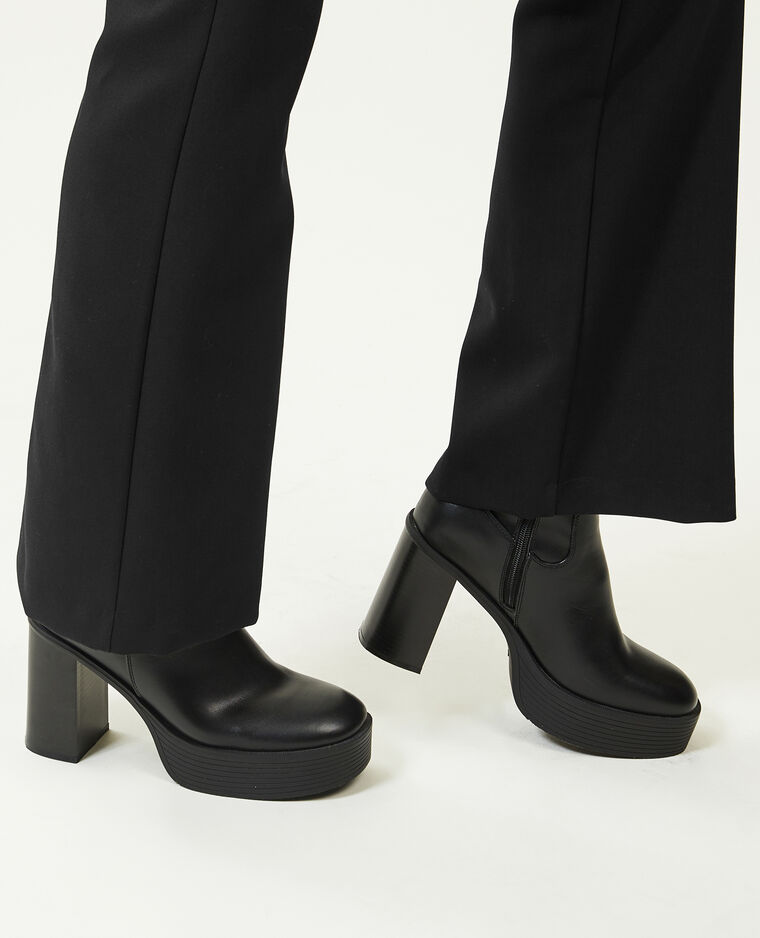 Pantalon flare noir - Pimkie