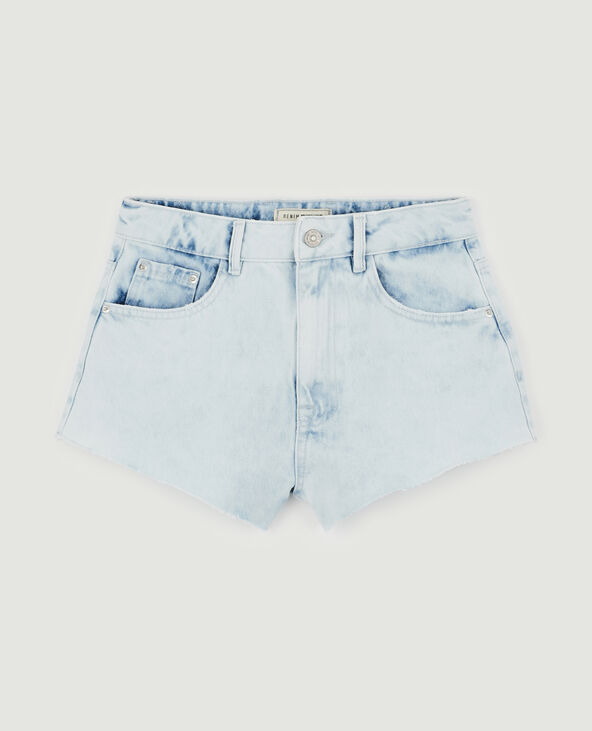 Short en jean bleu clair - Pimkie