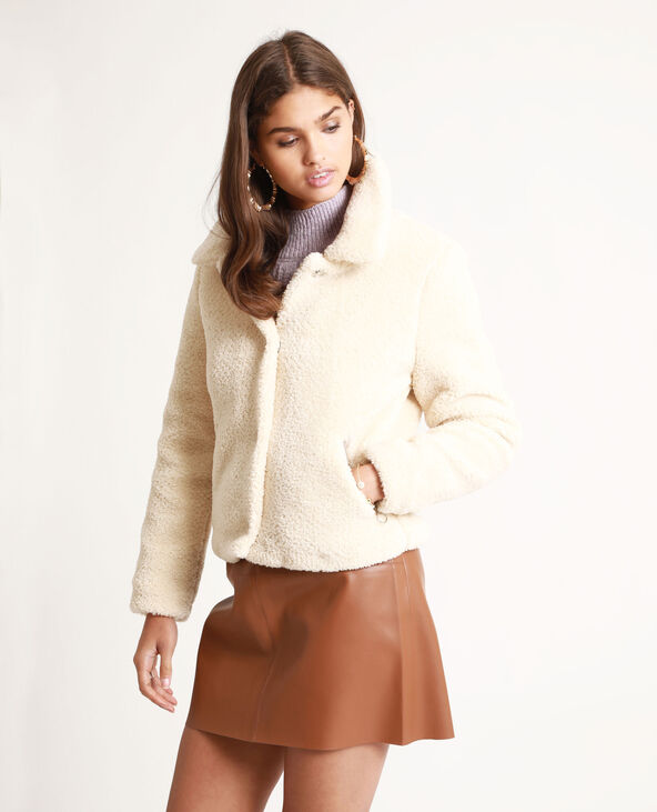 Veste en fausse fourrure
