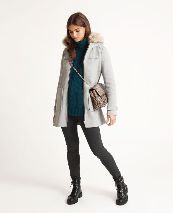 Manteau gris femme pimkie 2025