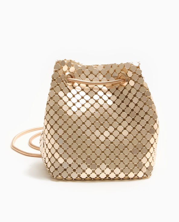 Sac souple métallique doré - Pimkie