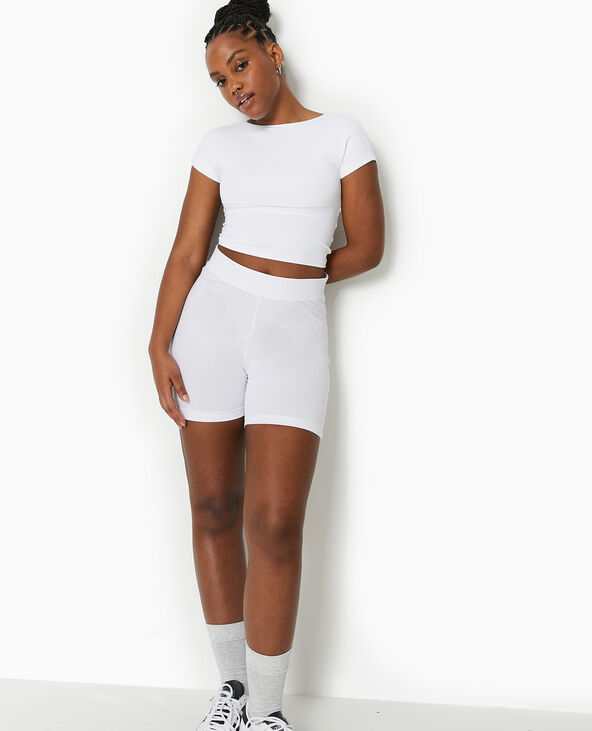 Cycliste court blanc - Pimkie