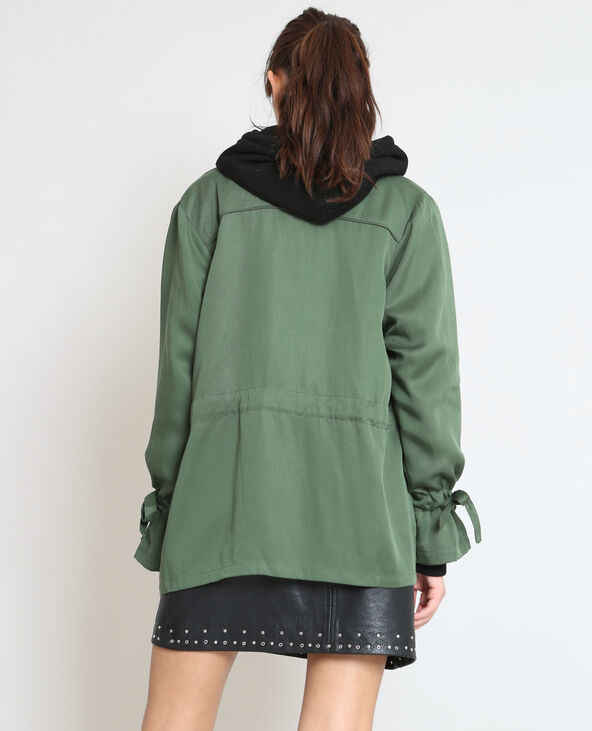 Veste fluide kaki deals