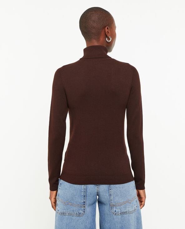 Pull à col roulé marron - Pimkie