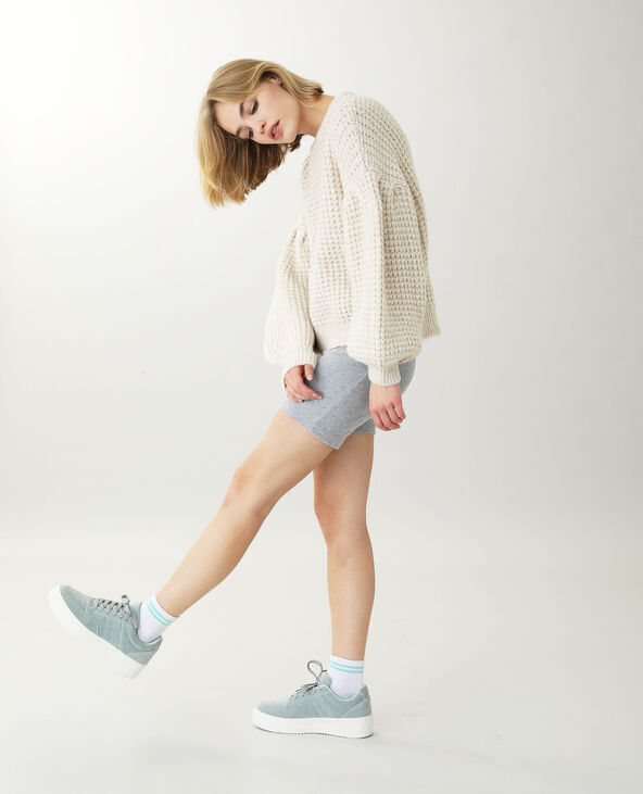 Pull grosse maille rose clair - Pimkie