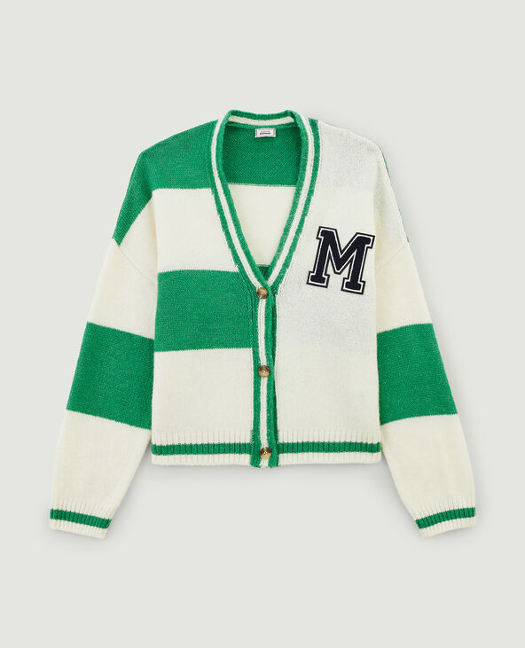 Gilet bicolore vert - Pimkie