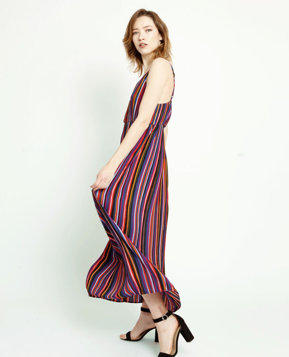Robe longue multicolore bleu - Pimkie