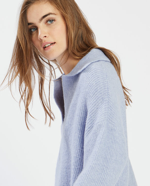 Pull col polo bleu - Pimkie