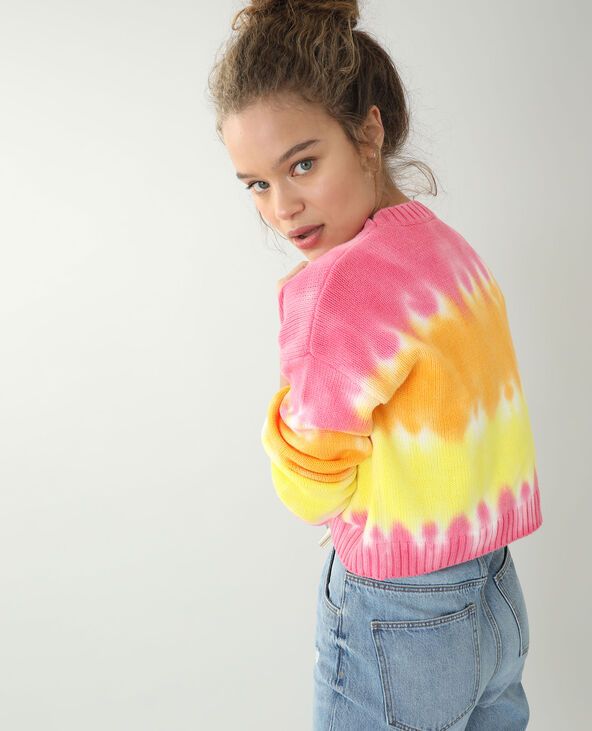 Pull tie 2025 dye femme