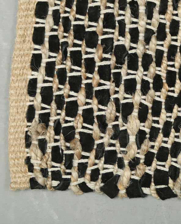 Tapis multi matières noir - Pimkie
