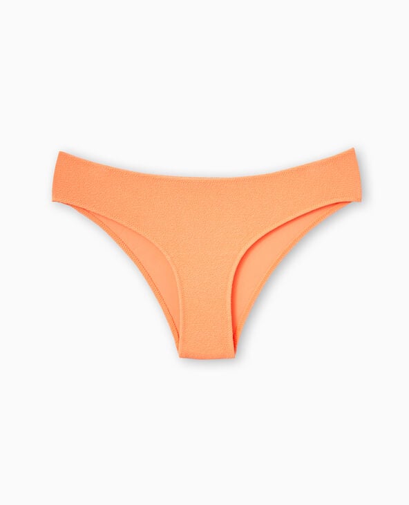 Bas de maillot de bain culotte orange fluo - Pimkie