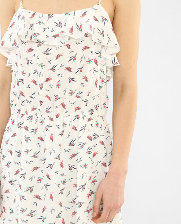 Robe volantée blanc - Pimkie