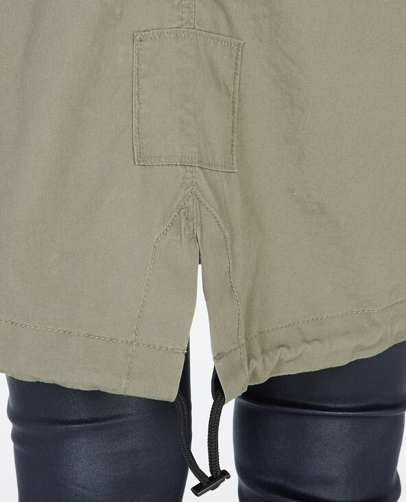 Parka légère à capuche vert kaki - Pimkie