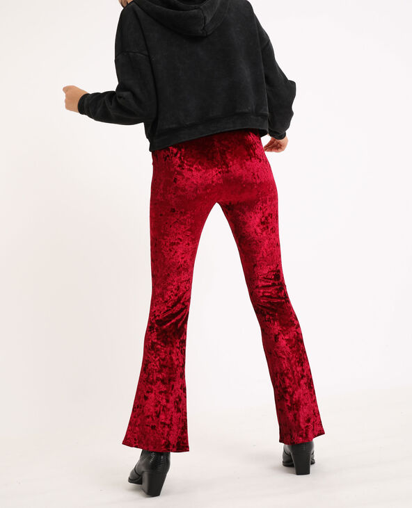Pantalon velours violet - Pimkie