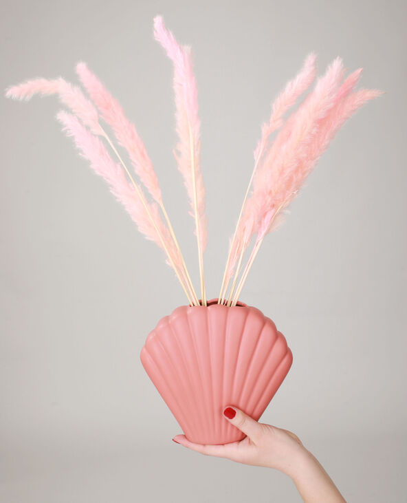 Vase coquillage moyen rose clair - Pimkie