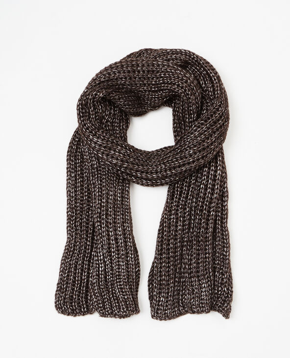 Echarpe en maille noir - Pimkie