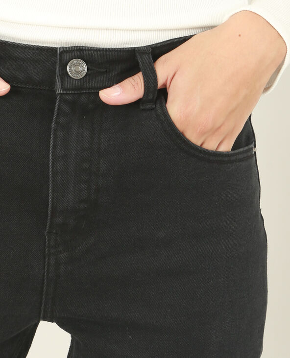 Jean slim taille haute noir - Pimkie