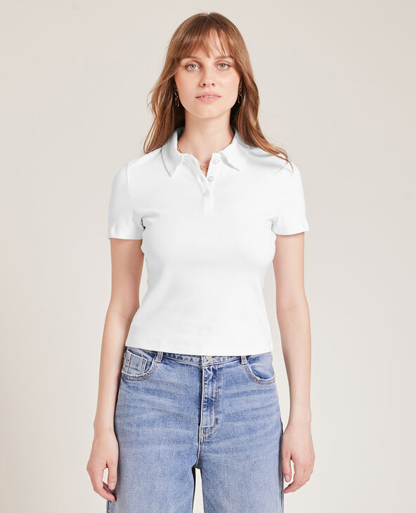 Top forme polo écru - Pimkie