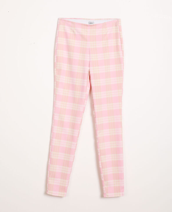 Pantalon stretch rose clair - Pimkie