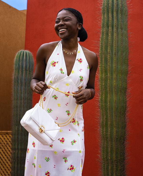 Robe midi dos nu top