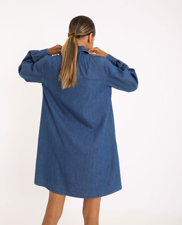 Robe chemise en jean pimkie top
