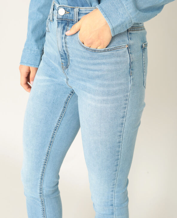Jean skinny taille haute bleu - Pimkie