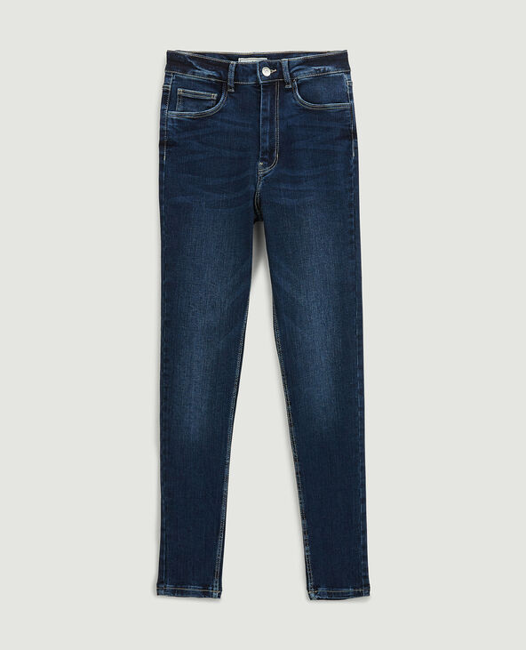 Jean skinny taille haute bleu marine - Pimkie