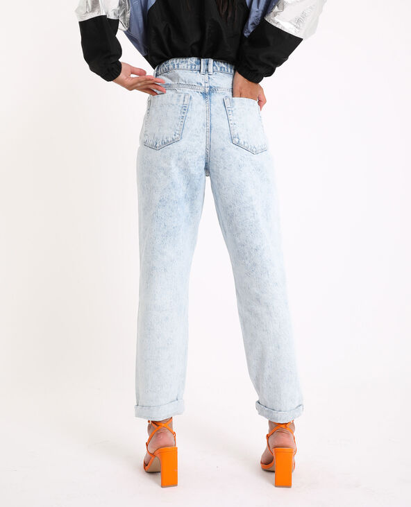 Jean mom bleached Jean bleached - Pimkie