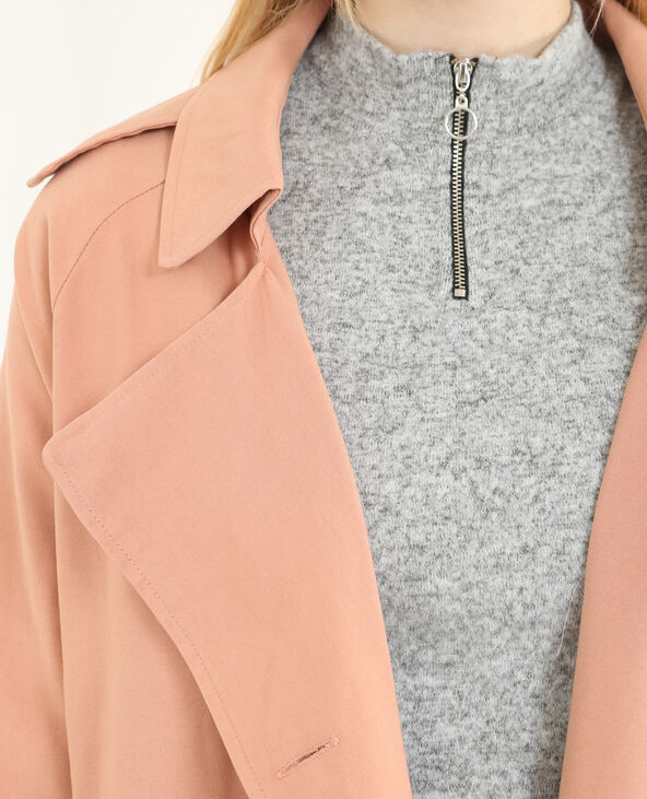 Trench fluide taupe - Pimkie
