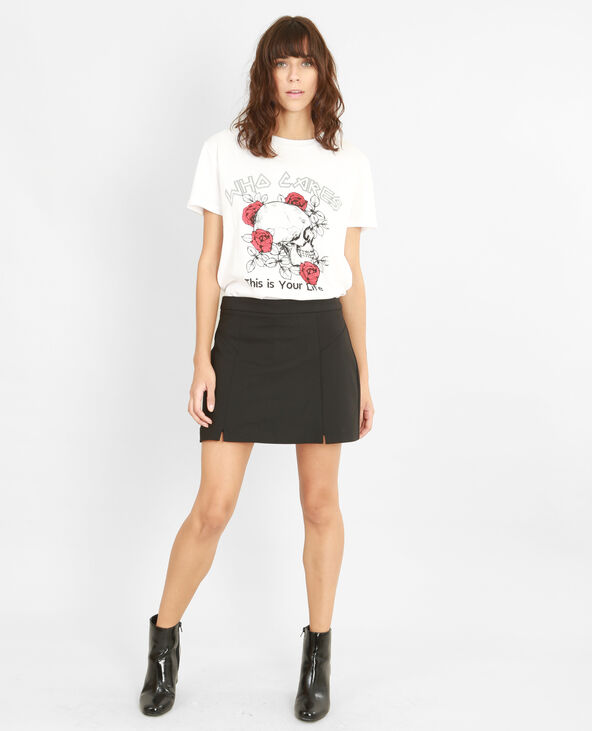 Mini jupe-short noir - Pimkie