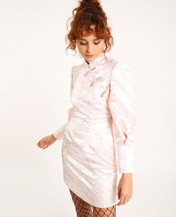 Robe esprit asiatique beige - Pimkie