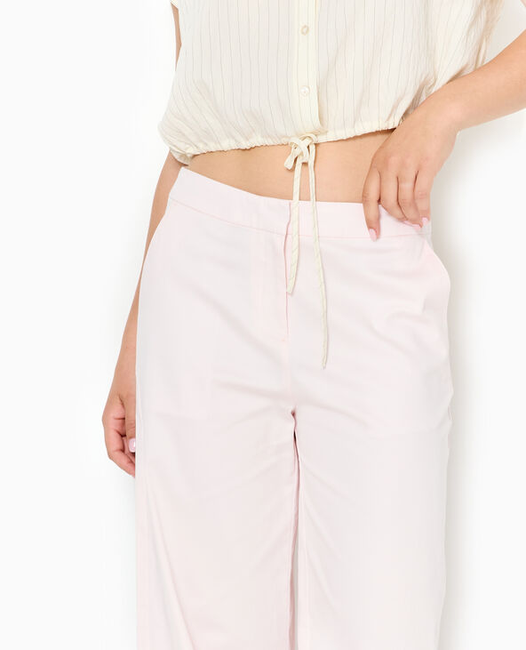 Pantalon droit city taille standard rose clair - Pimkie