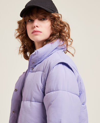 Doudoune courte violet - Pimkie