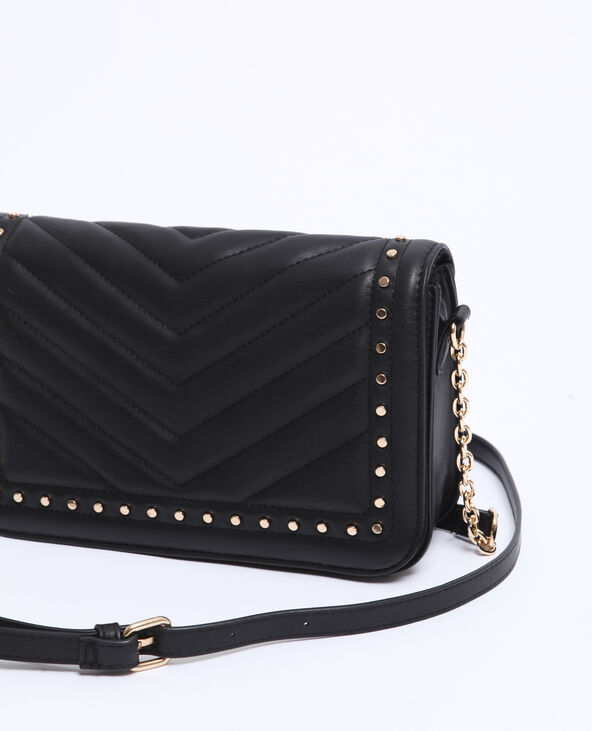 Sac matelassé noir - Pimkie