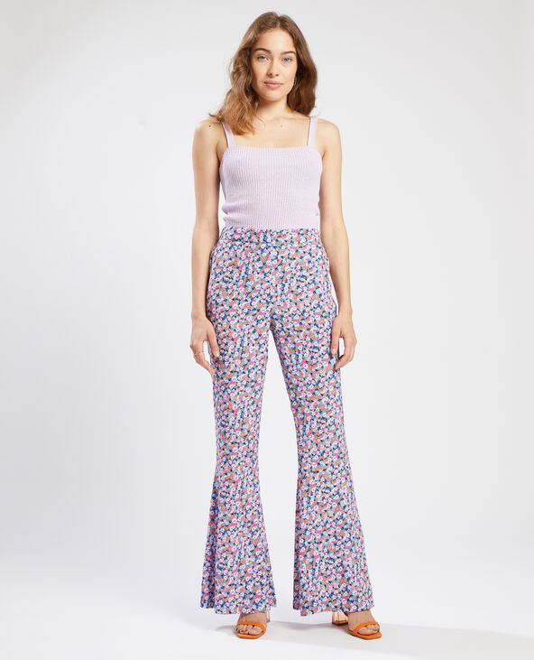 Pantalon flare SMALL bleu électrique - Pimkie