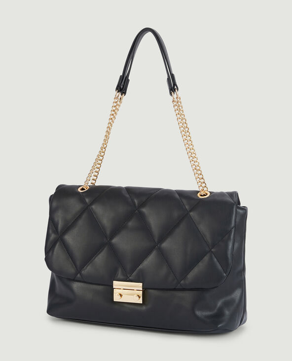 Sac noir matelasse new arrivals