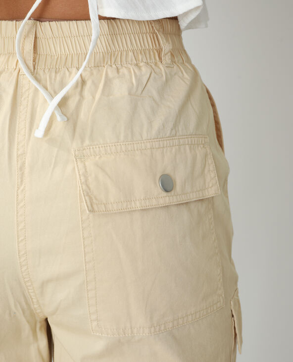 Pantalon cargo beige - Pimkie
