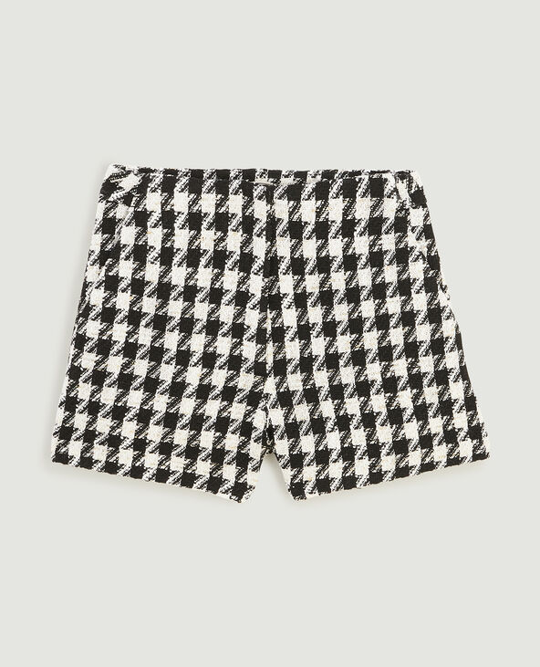 Short en tweed noir - Pimkie