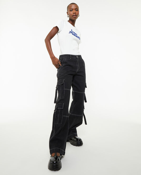 Pantalon cargo avec sangle outlet