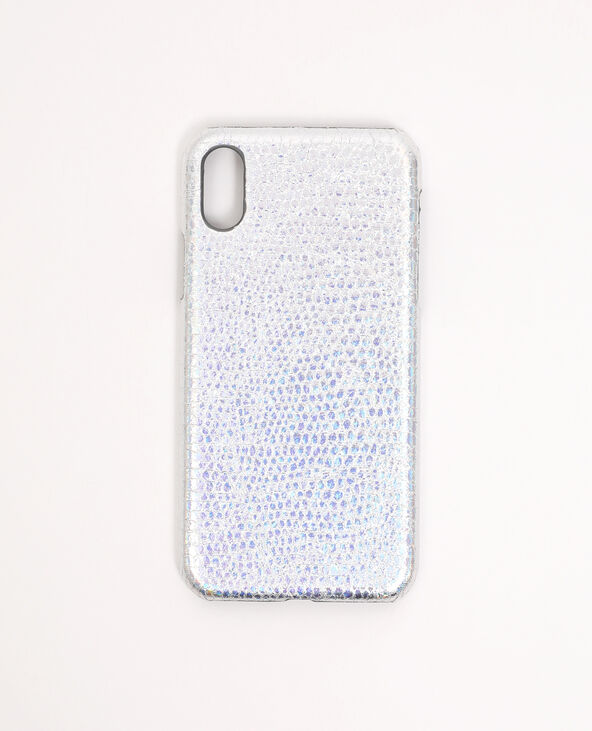Coque iPhone XR/11 argenté - Pimkie