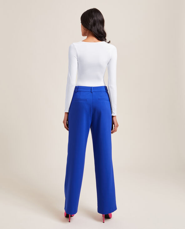 Body manches longues col V blanc - Pimkie