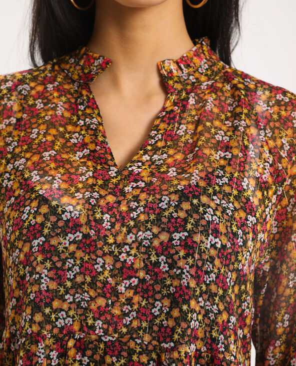 Robe à imprimé fleuri noir - Pimkie